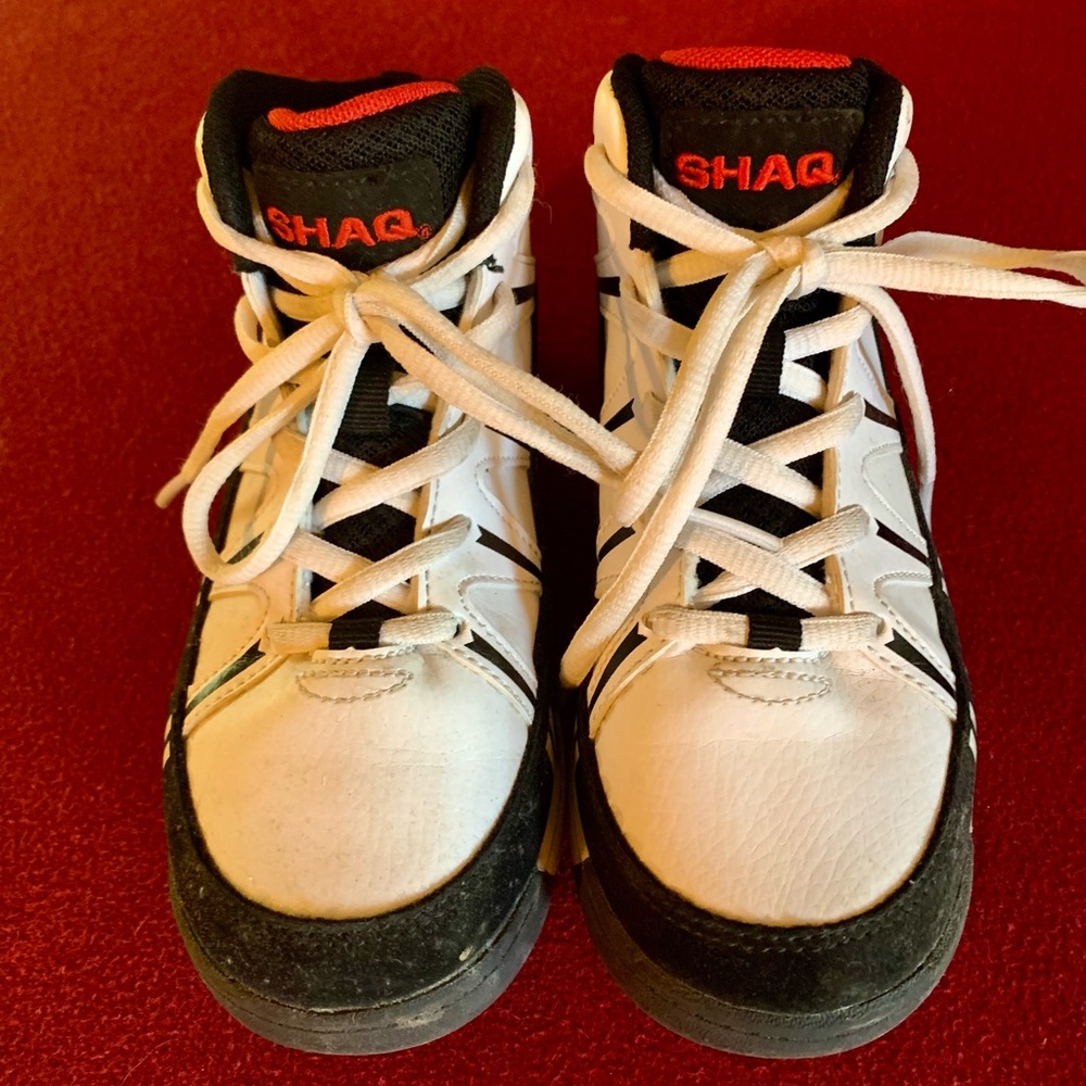 Boy’s Size 1 Shaq Basketball Tennis Shoes Sneakers…Good Condition! - Picture 5 of 7